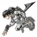 write ''ghost in the shell'' tattoo design idea