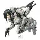 write ''ghost in the shell'' tattoo design idea