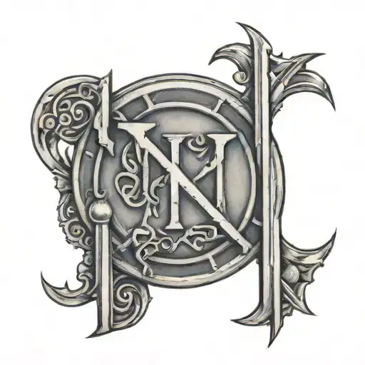 april 1st 1990 roman numerals tattoo design idea