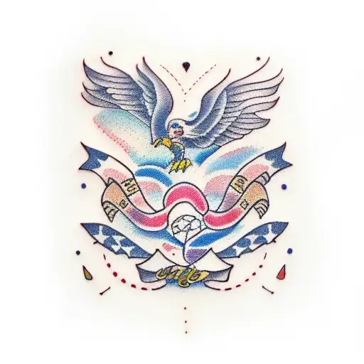 Olivia Alice Aaron tattoo design idea