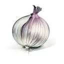 Onion tattoo design idea