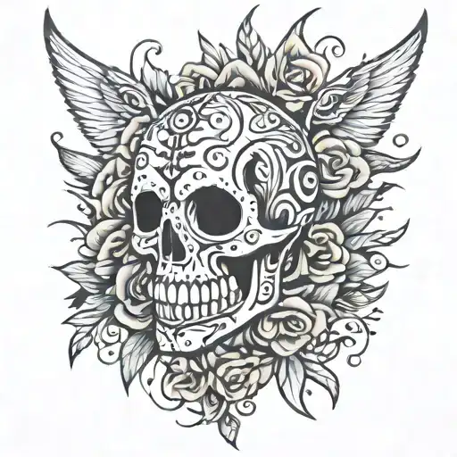 punk vibes with nu metal tattoo design idea