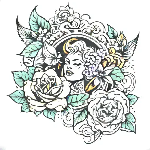 name Kimberly  tattoo design idea