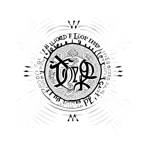 The Lord’s Prayer tattoo design idea