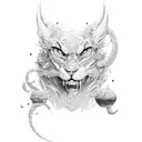 software code with shadow tattoo design idea