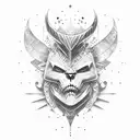 software code with shadow tattoo design idea