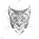 software code with shadow tattoo design idea