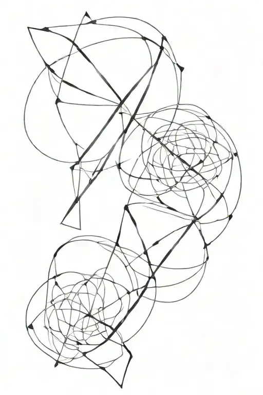 Y and M overlapping each other like tattoo design idea