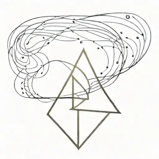 reality shifting symbol tattoo design idea