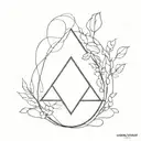 reality shifting tattoo design idea