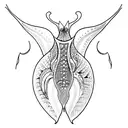  spinal tattoo manta ray  tattoo design idea