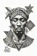 makaveli the don killuminati 7 day theory   tattoo design idea