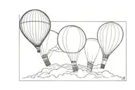 led zeppelin ballon tattoo design idea