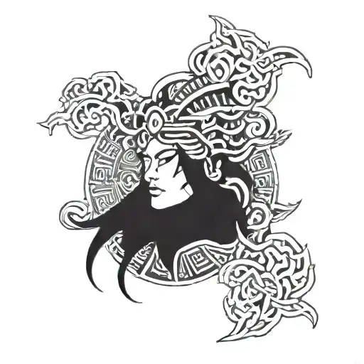 orochi brazilian singer tattoo design idea