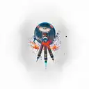 Dynamite "I Time Bomb" tattoo design idea
