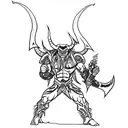 Illidan Stormrage Tattoo tattoo design idea