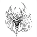 Illidan Stormrage Tattoo tattoo design idea