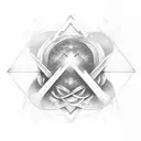 infinity sign  today, tomorrow & forever  tattoo design idea