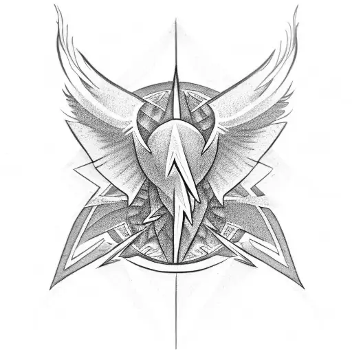 blaziken tattoo design idea