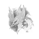 blaziken tattoo design idea