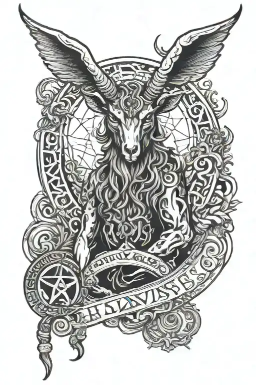 Levi's Baphomet tattoo design idea