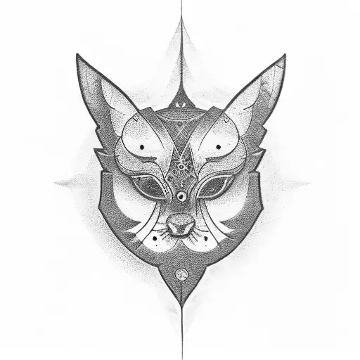 spiritual woman and the alchemy of the philosophers stone tattoo design idea