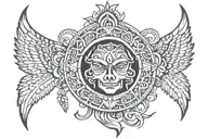 Choctaw tattoo design idea