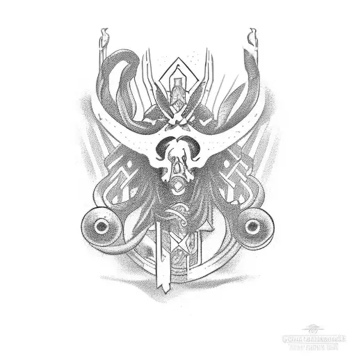 song of achilles tattoo design idea