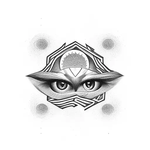 Third Eye tattoo design idea