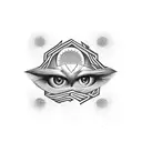 Third Eye tattoo design idea