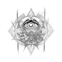 Third Eye tattoo design idea
