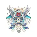 azteca tattoo design idea