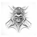 H.R. Giger tattoo design idea