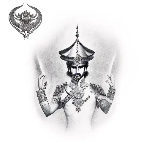 Prince pf persia 3 prince's cursed left arm tattoo design idea