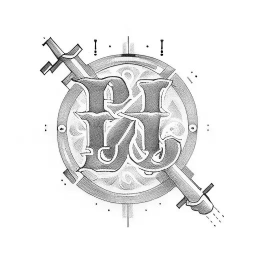 stilysed tatto with the word familly spelled in morse code tattoo design idea