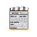 cinema clapperboard  tattoo design idea