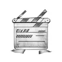 cinema clapperboard  tattoo design idea