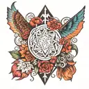 explore expand evolve tattoo design idea