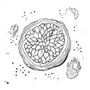 cedro libanes tattoo design idea