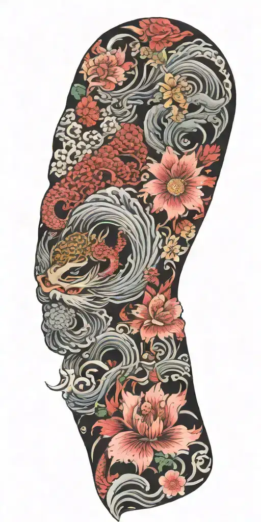 irezumi style tattoo tattoo design idea