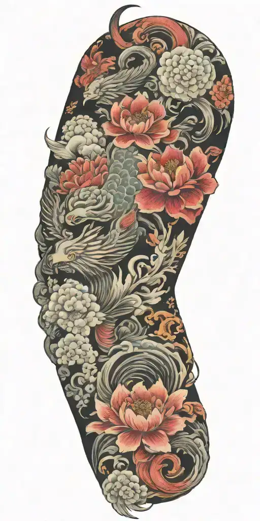 irezumi style tattoo tattoo design idea