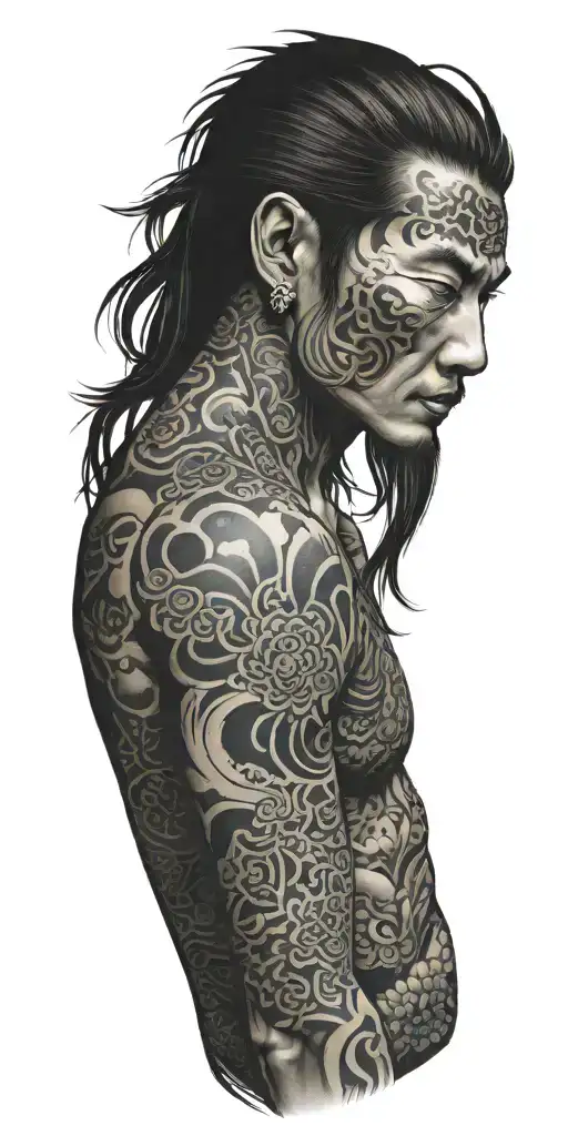 irezumi style tattoo tattoo design idea