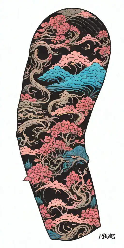 irezumi style tattoo tattoo design idea