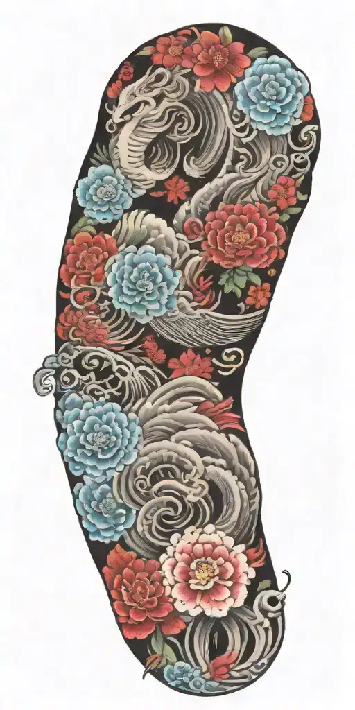 irezumi style tattoo tattoo design idea