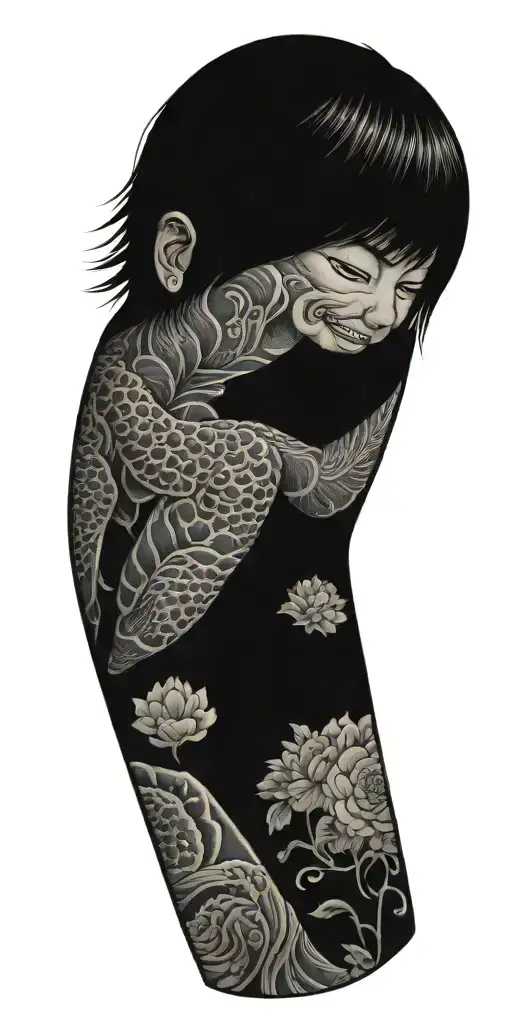 Irezumi tattoo design idea