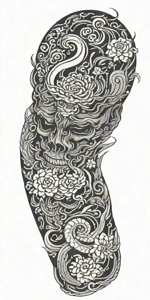 Irezumi style tattoo tattoo design idea