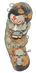 Irezumi tattoo design idea