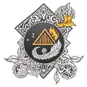 प्रक्रियायां विश्वासं कुर्वन्तु written on left chest with colorful context of coal turning into diamond  tattoo design idea