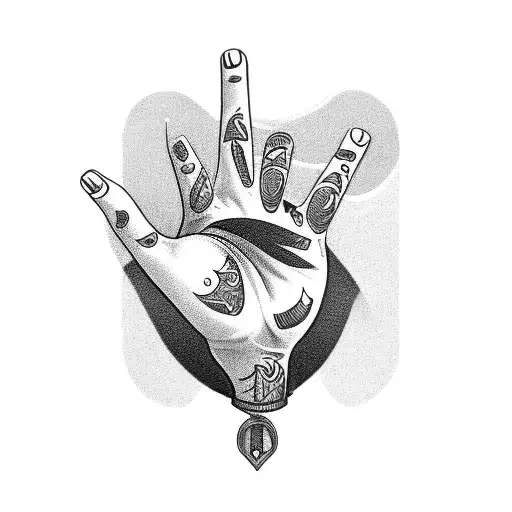 pinky promise fingers tattoo design idea