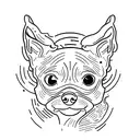 miniature pinscher tattoo design idea